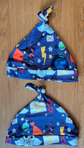 Lot de 2 bonnets en jersey nourrisson Halloween