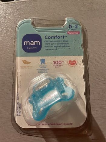 Tétine Mam bleu 0-2 mois