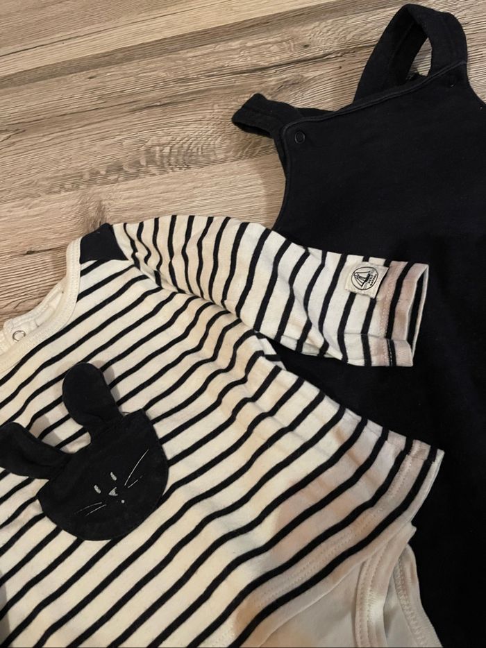 Salopette et body Petit bateau - photo numéro 2