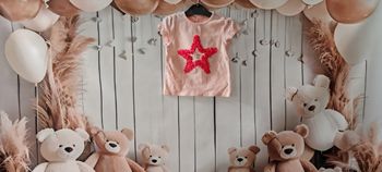T-shirt rose Kiabi  – 6-9 mois Fille