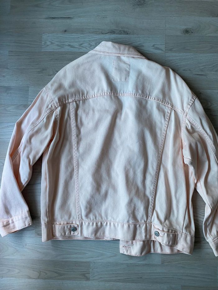 Veste en jean saumon - photo numéro 5