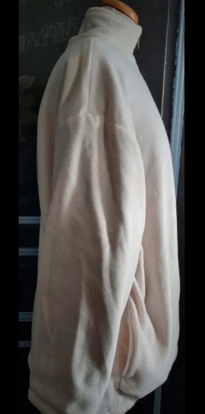Veste polaire zippée réversible taille 54 - photo numéro 6