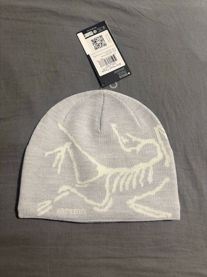 Bonnet Arc'teryx Bird Head Toque Gris Clair Solitude/Arctic Silk