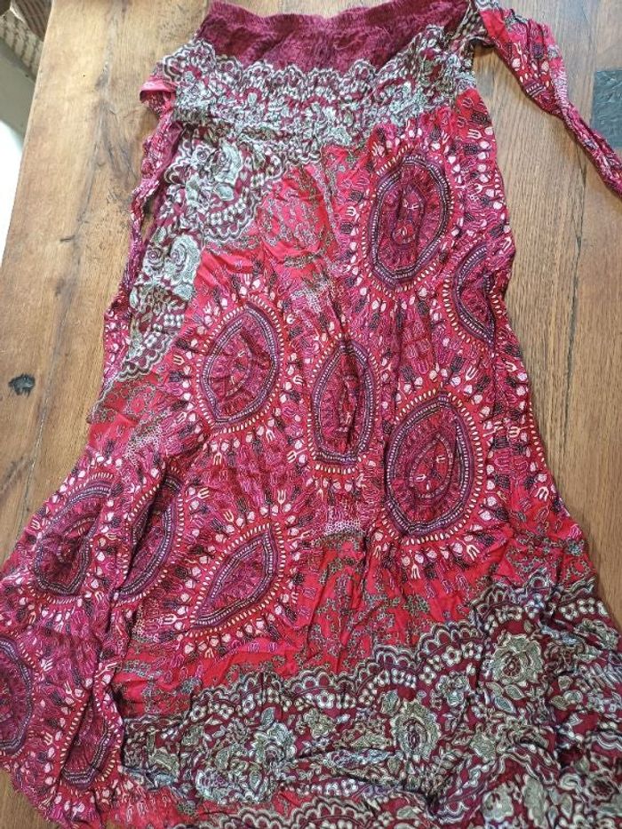 Robe jupe transformable