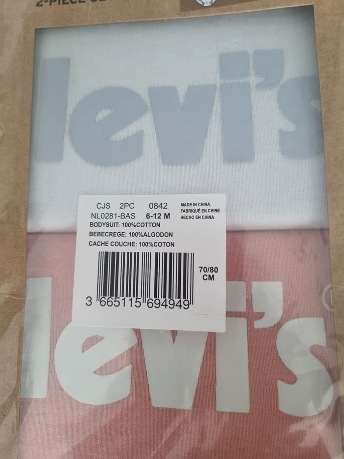 Lot de 2 bodies levi's - photo numéro 3