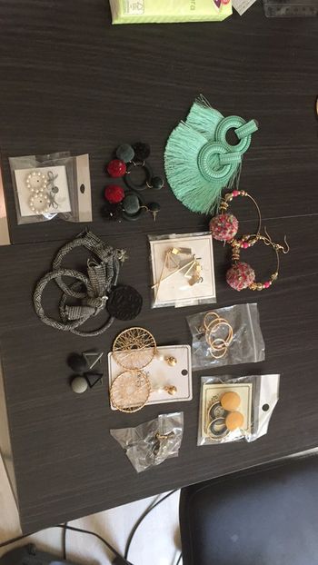 boucles d’oreilles NEUVES