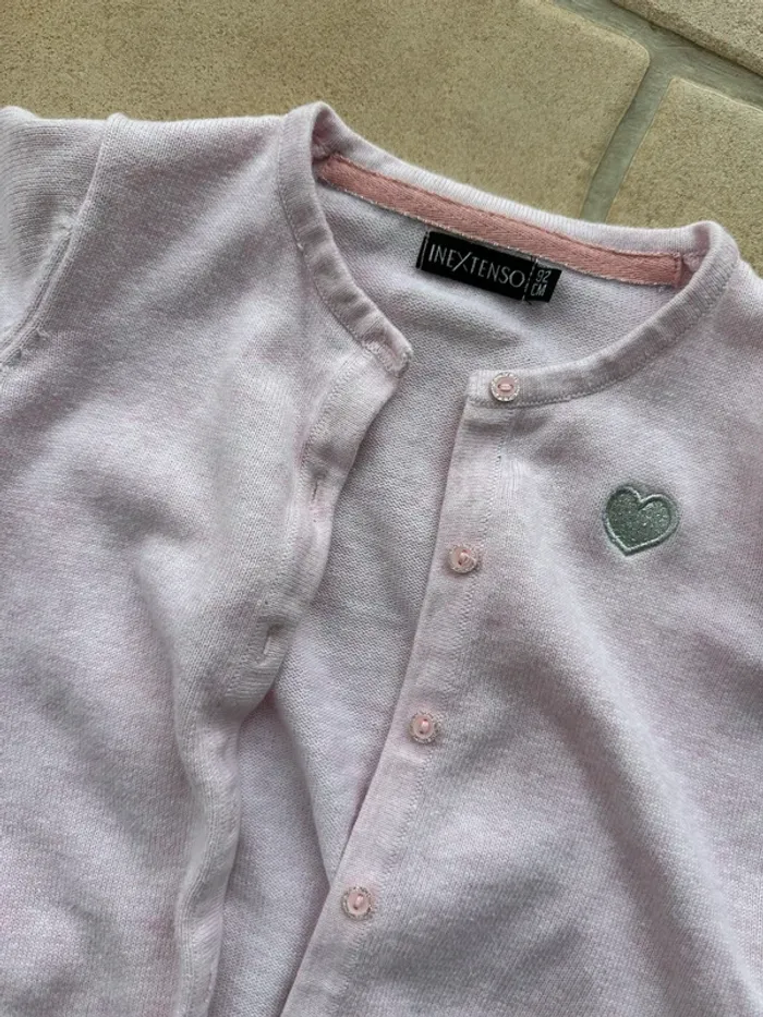 Gilet rose - photo numéro 2
