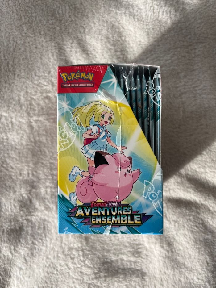 Pokemon display ev9 aventures ensemble scellé avec trou - photo numéro 4