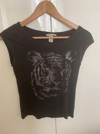 TEE shirt noir H&M 12 ans coton
