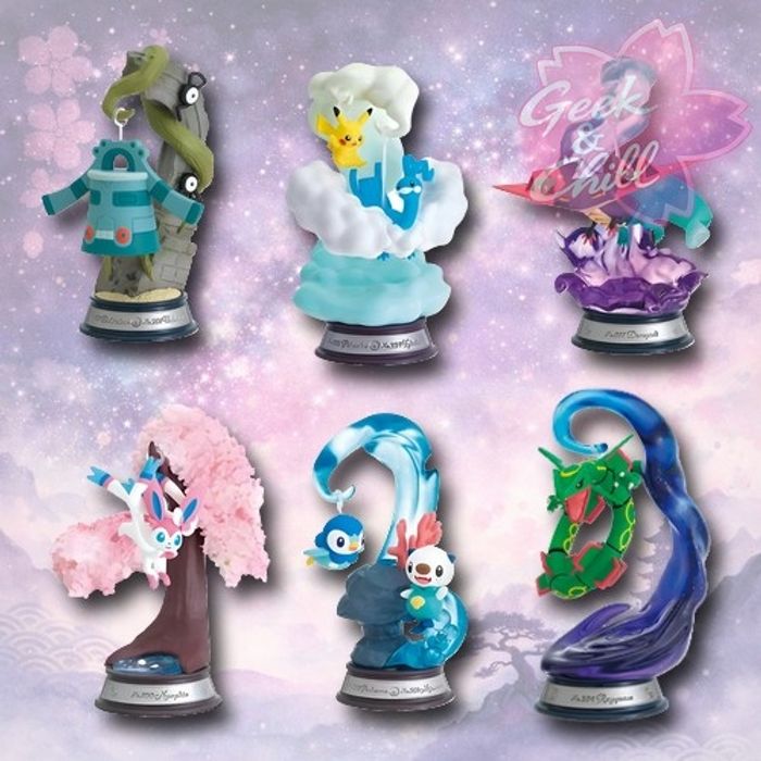 Figurine Re-Ment Pokémon - Swing Vignette 2 - Pikachu et Altaria - photo numéro 3