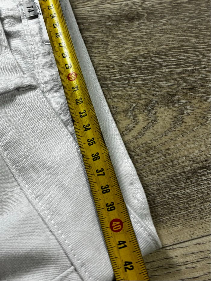 Jeans femme xl blanc - photo numéro 8