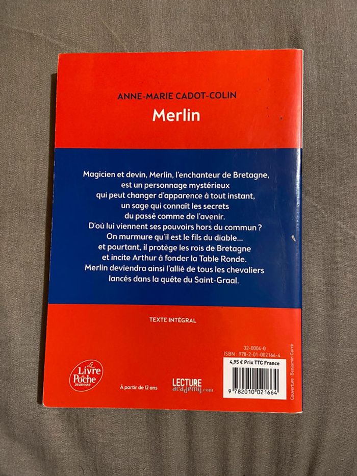 Livre Merlin - photo numéro 2