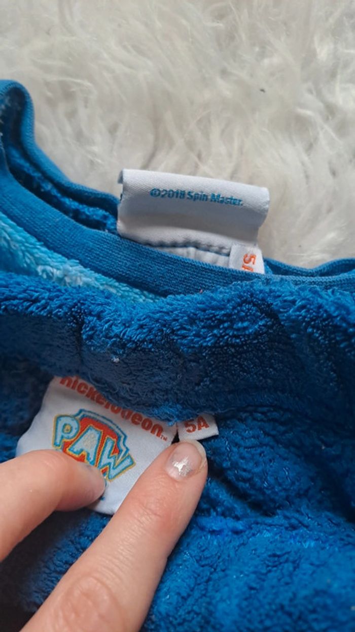 Pyjama chaud paw patrol 5ans - photo numéro 3