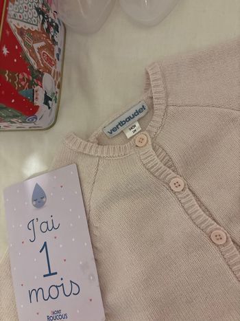 Gilet bébé fille 