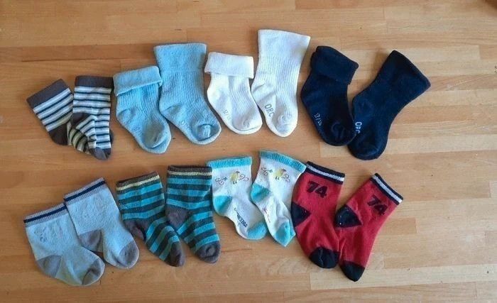 Gros lot chaussettes bébé - photo numéro 2