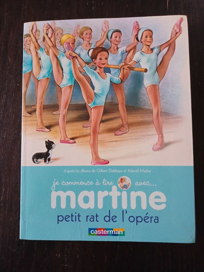 Livre Je commence à lire avec Martine petit rat de l'opéra - Casterman