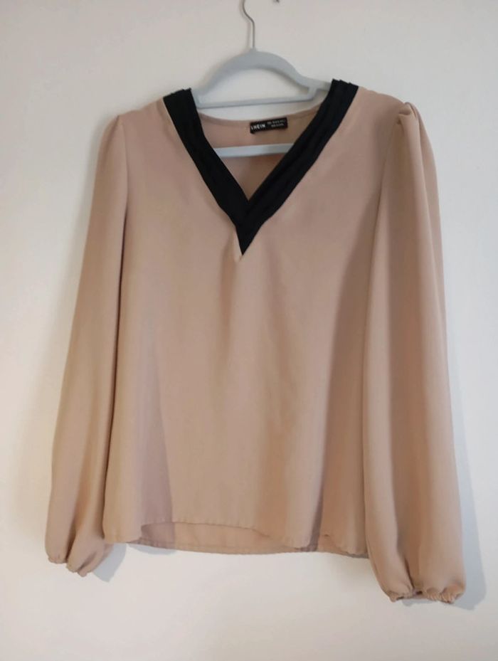 Blouse manches longues shein