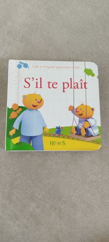 Livre cartonnée s'il te plaît fleurus