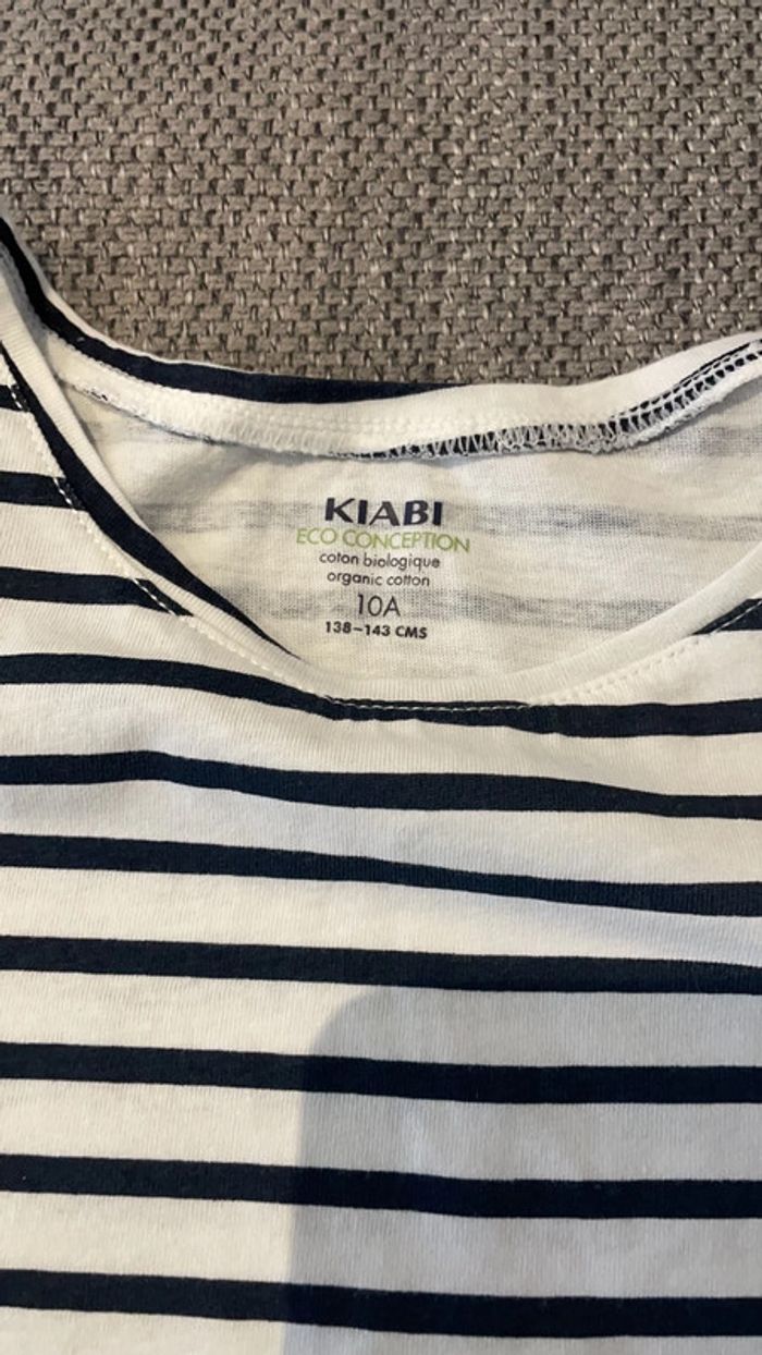 T-shirt marin - photo numéro 2