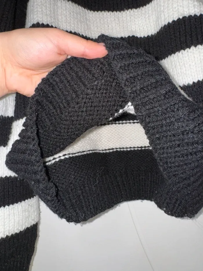 Pull marinière fait main - photo numéro 4