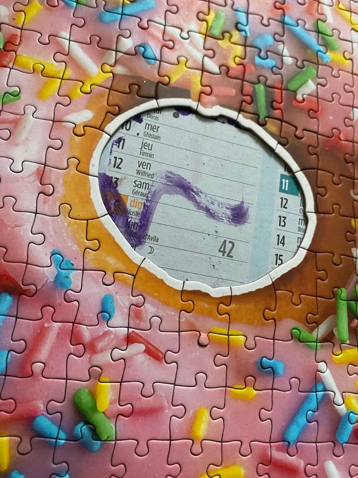 Puzzle donut - photo numéro 2