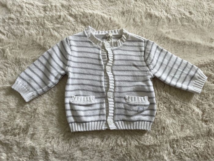 Gilet rayé