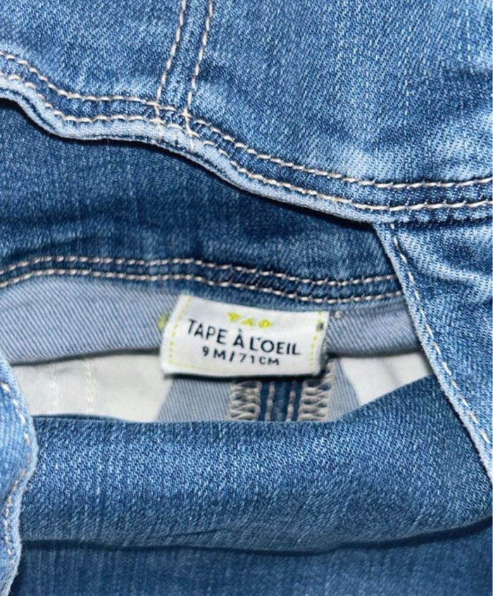 Robe en jeans 9 mois - photo numéro 2