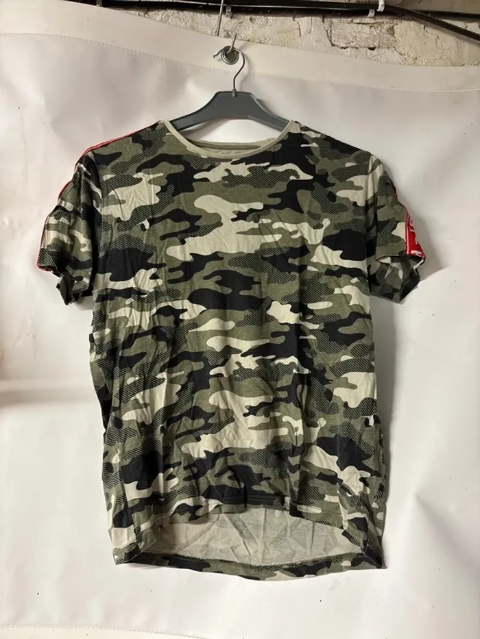 T shirt militaire garçon