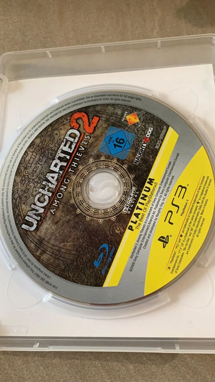 Uncharted 2 ps3 PlayStation jeux - photo numéro 3