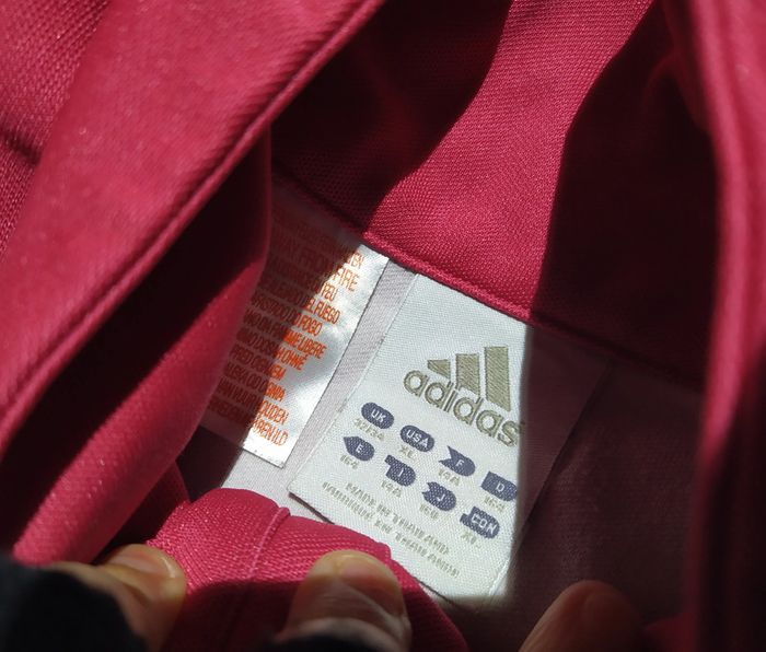 Veste jogging Adidas Blanc et fushia - photo numéro 4