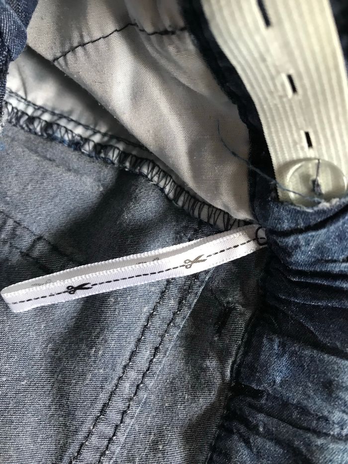 Pantacourt en jeans souple papillon doré 8 ans Zeeman - photo numéro 8