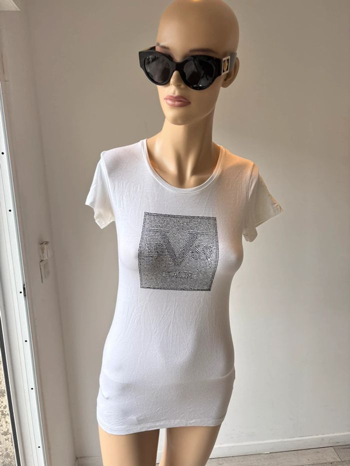 TEE shirt à strass Versace 19v69