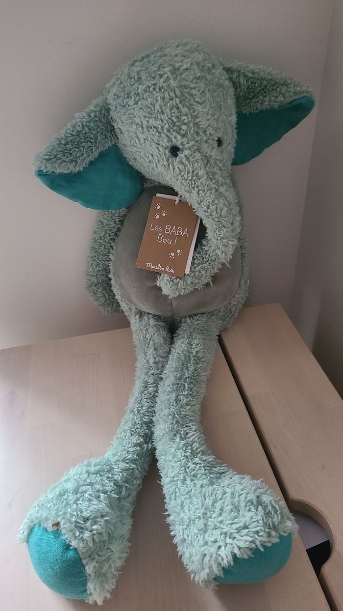 Peluche éléphant