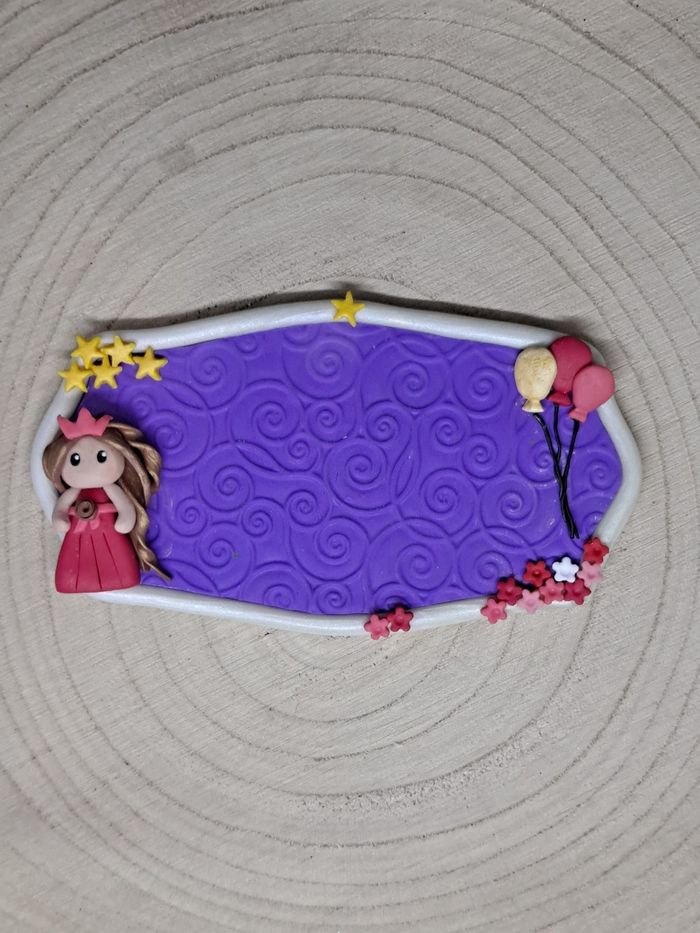 Plaque de porte enfant