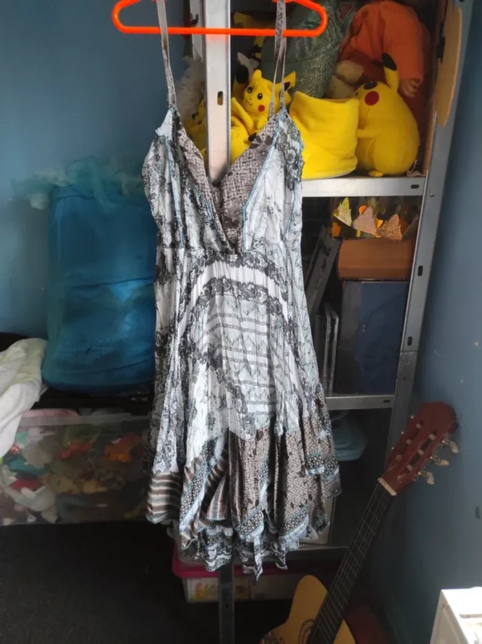 Robe à motif baroques