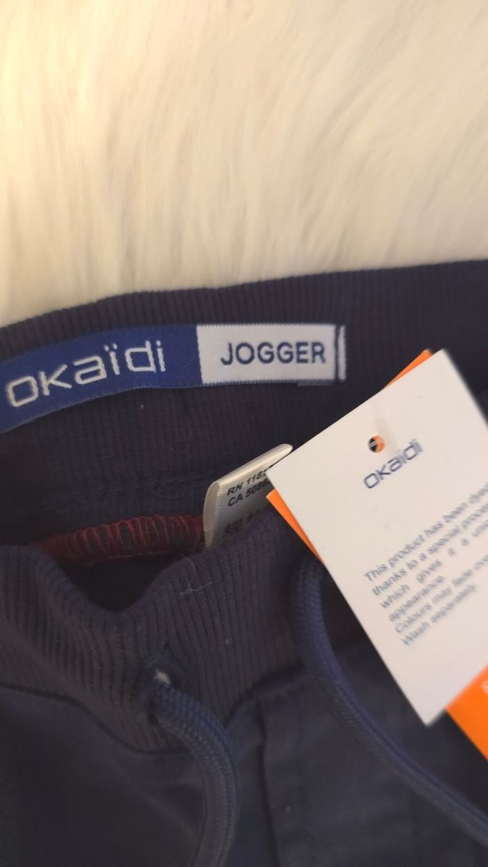 (Neuf non porté) 🏷🥰😍💙superbe pantalon jogger 3ans Garçon 💙😍🥰 - photo numéro 3