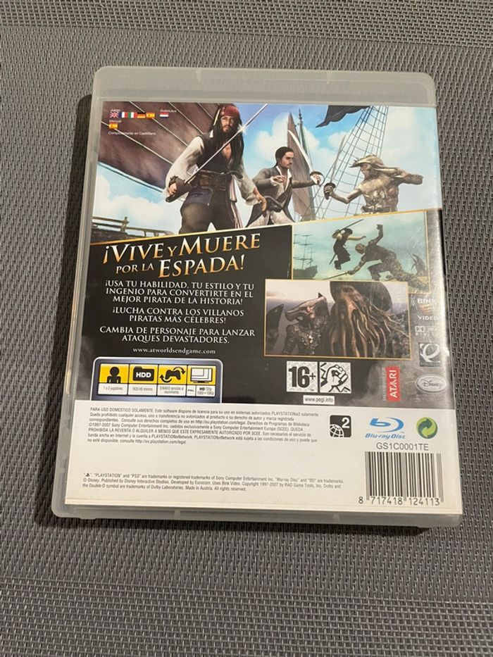 Pirates Des Caraïbes Jusqu’au Bout Du Monde Jeu PS3 - photo numéro 3