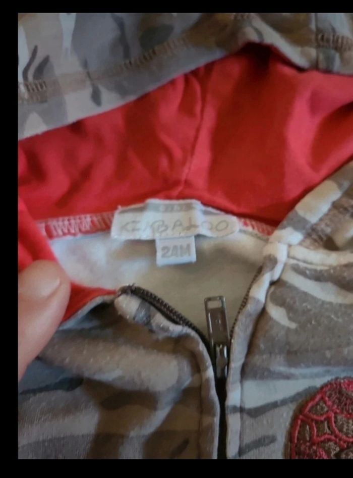 Gilet zippé garçon - photo numéro 3
