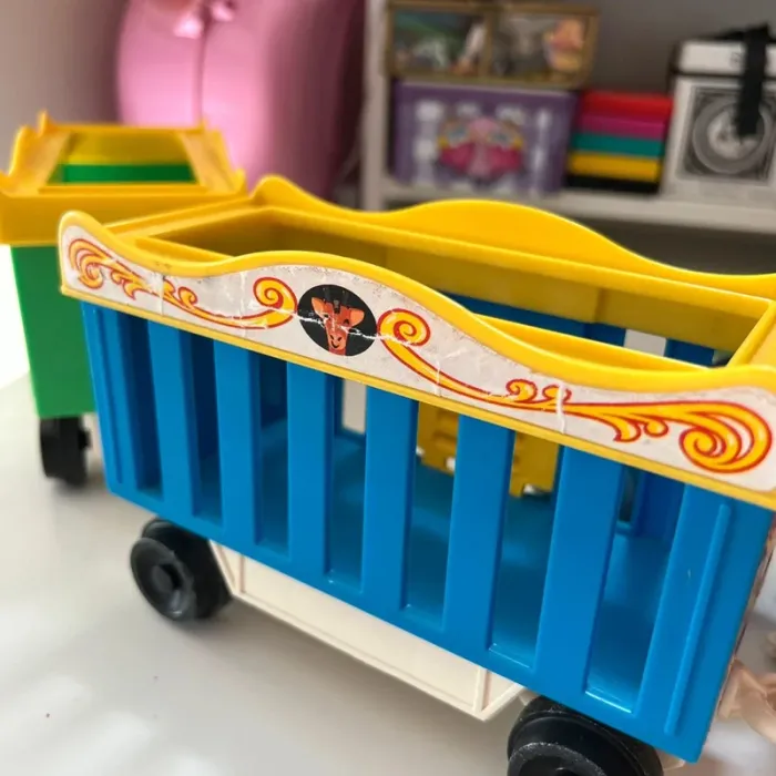 Circus train cirque fisher price vintage complet - photo numéro 14
