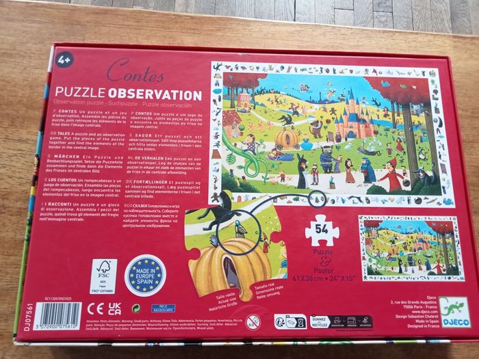 Puzzle Djeco contes - photo numéro 6