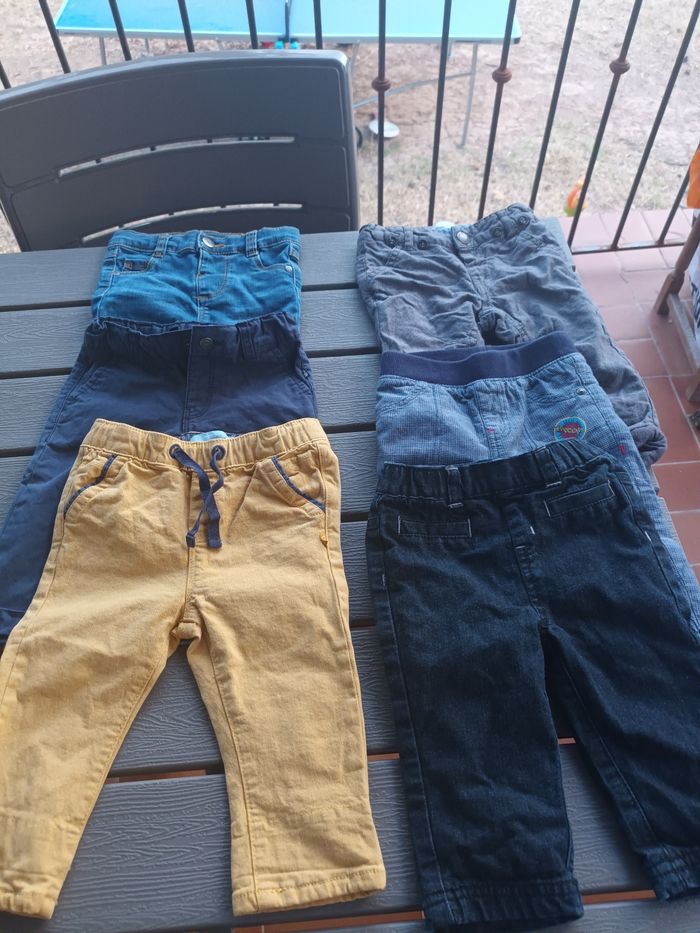 Lot de 6 pantalons 6 mois