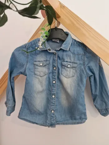 Chemise jean  bleu