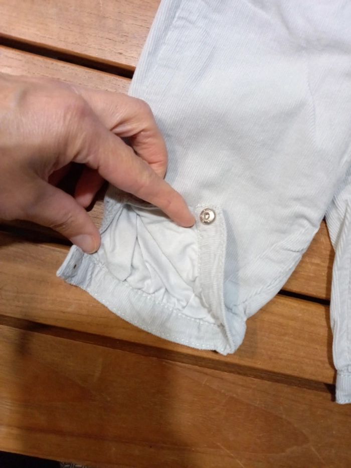 Pantalon velours T 6 mois 67 cm - photo numéro 4