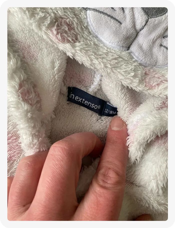 Peignoir de chambre đ 12/18 mois - In extenso - photo numĂ©ro 2