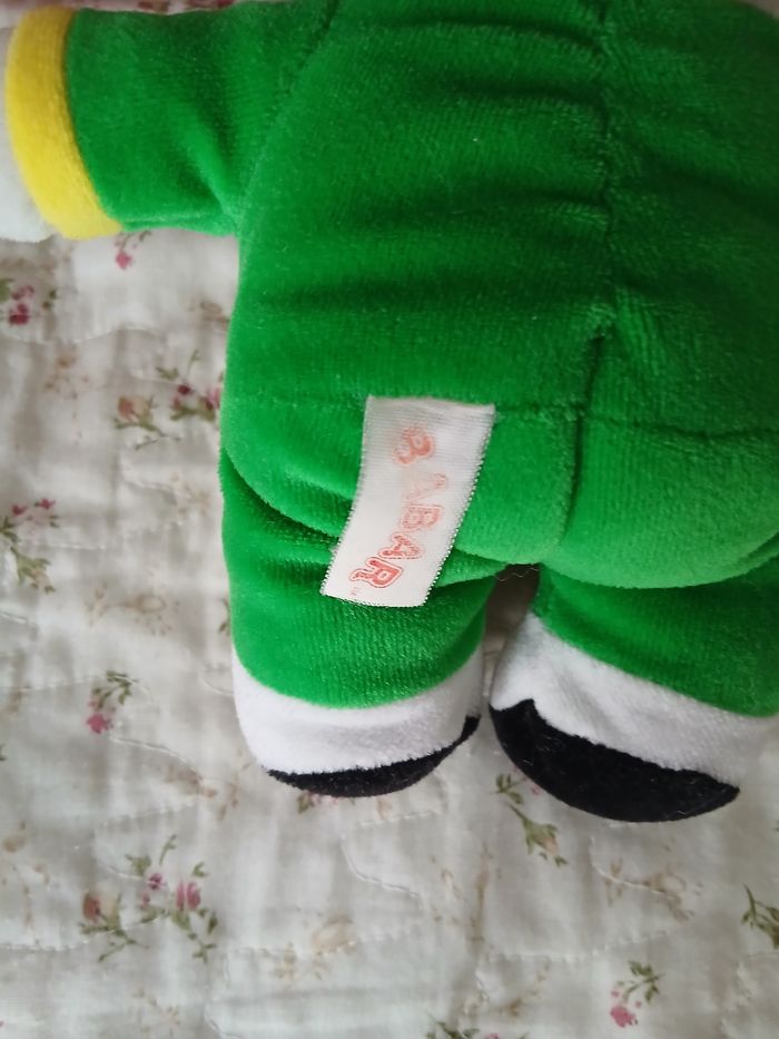 Doudou-Peluche Babar avec grelot *18 cm - photo numéro 8