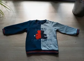 Sweat lulu castagnettes taille 24 mois