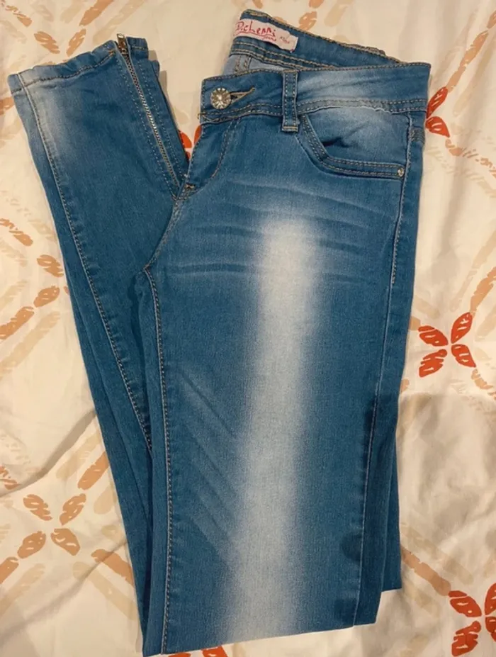 Jean skinny clair D.cherri - Taille 34