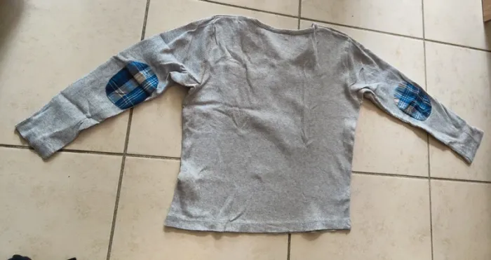 Tee shirt manches longues gris Orchestra 8 ans - photo numéro 4