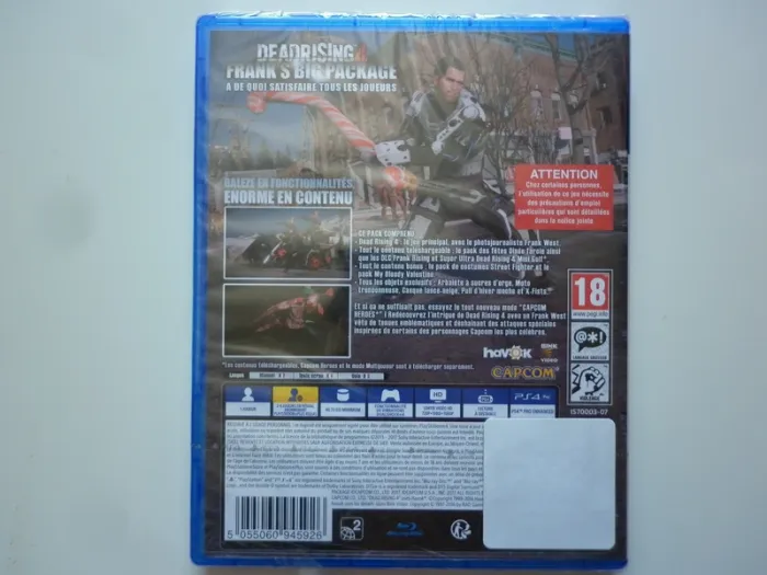 Dead Rising 4 Frank's Big Package Jeu Vidéo PS4 Playstation 4 - photo numéro 2
