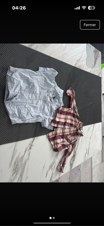 Chemise bébé